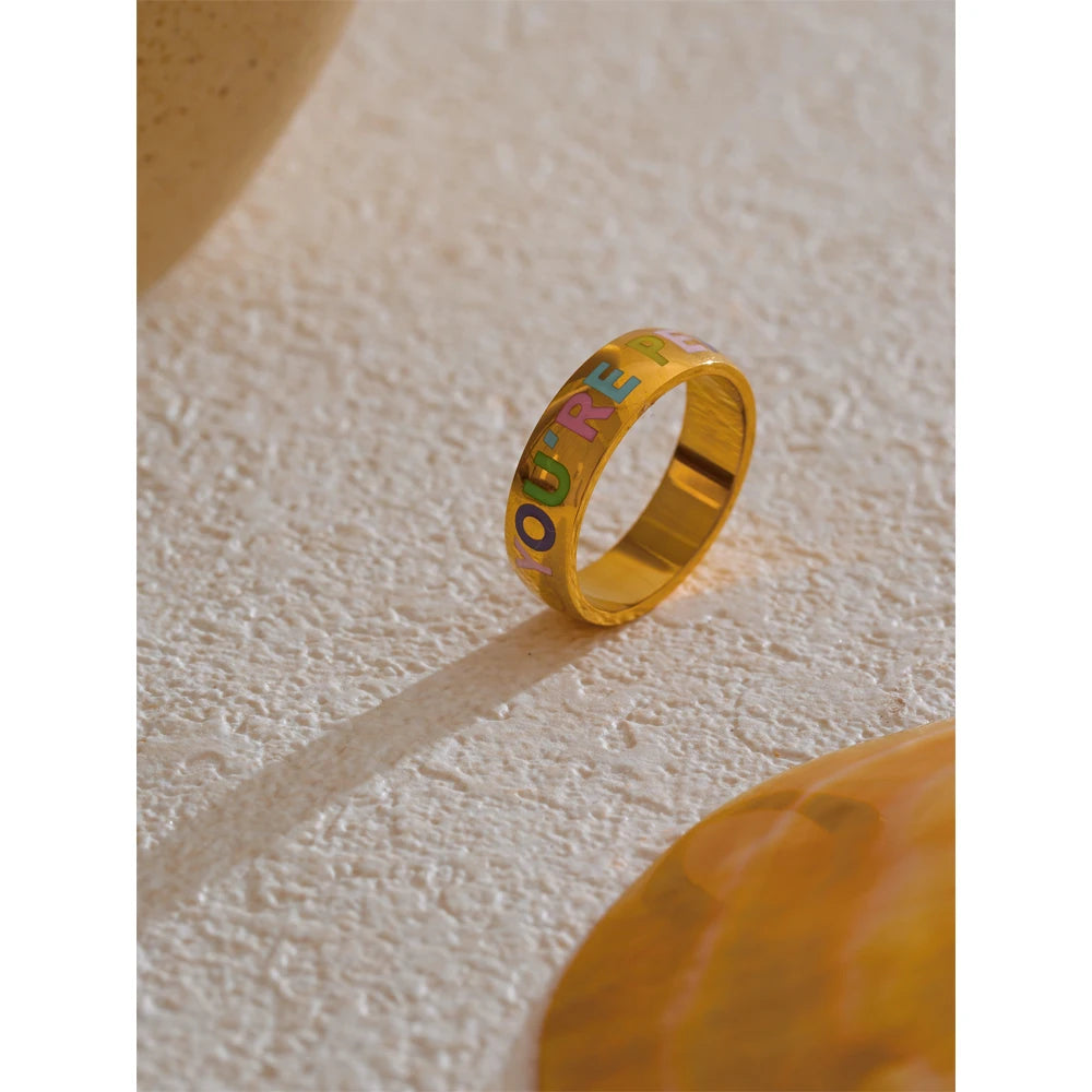 “You’re Perfect” Ring
