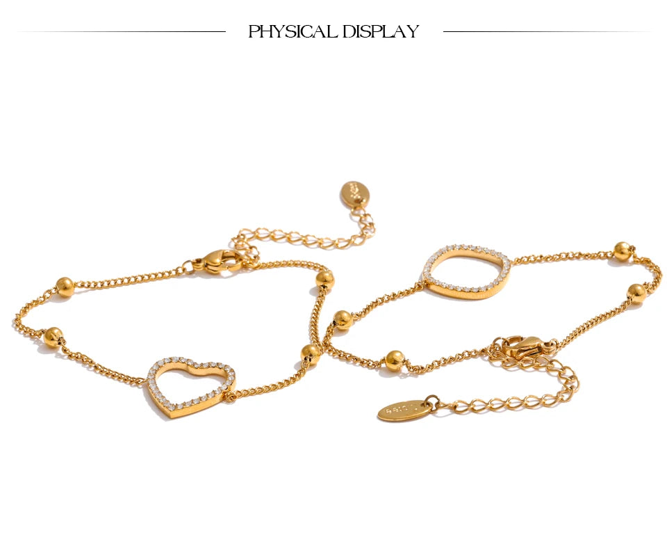 Twin Hearts Bracelet