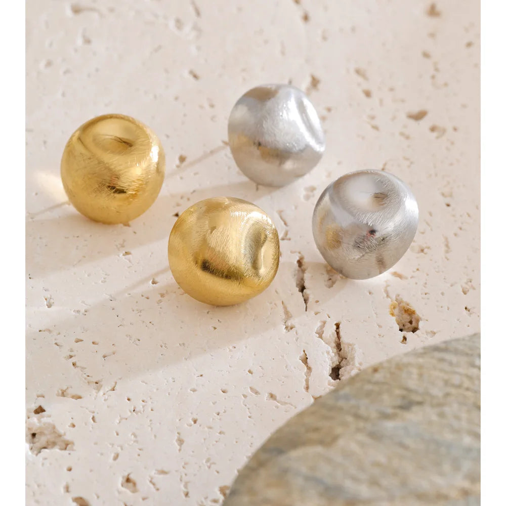 Polished Sphere Studs