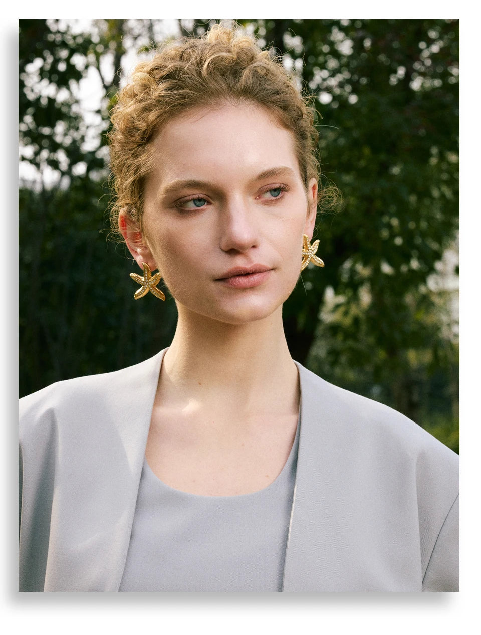 Pearl Star Earrings