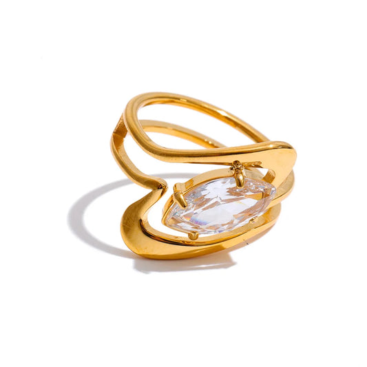 Crystal Bloom Ring