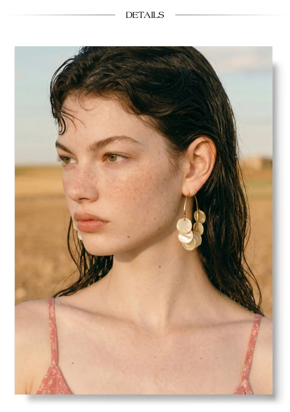 Confetti Hoop Earrings