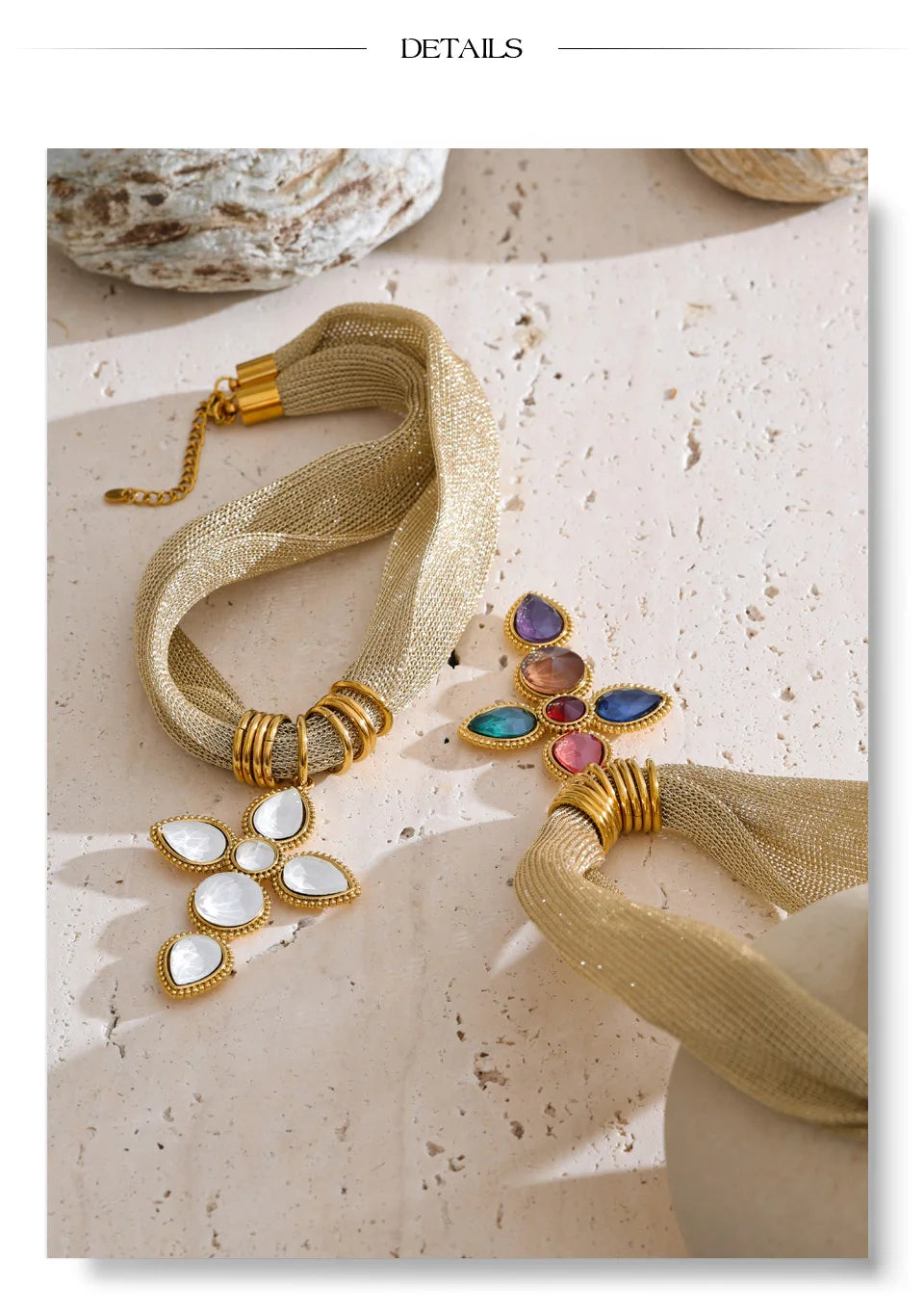 Sacred Gem Statement Necklace