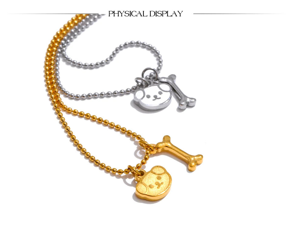 Smiley Charm Necklace