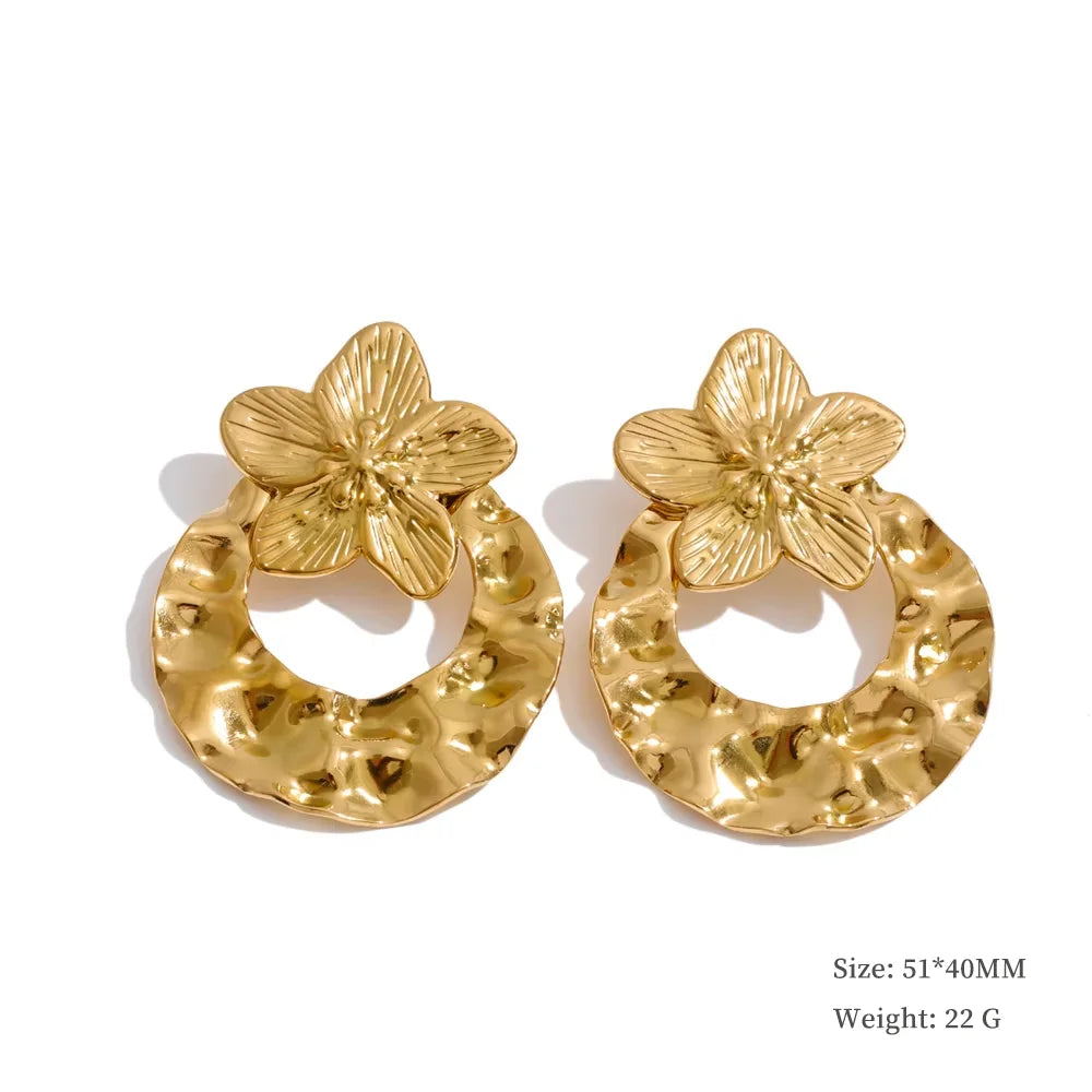 Vintage Circle Earrings