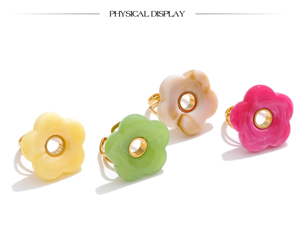 Pink Bloom Ring