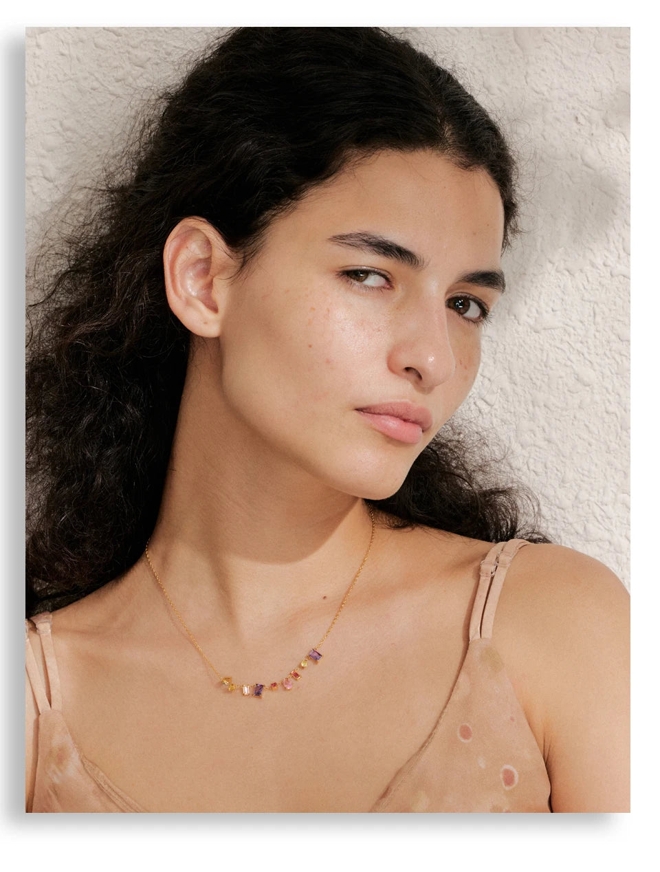 Rainbow Gemstone Necklace