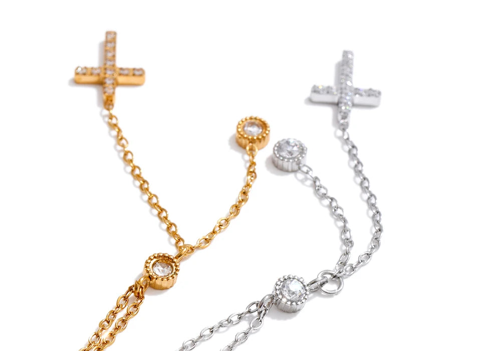 Crystal Classic Cross Pendant