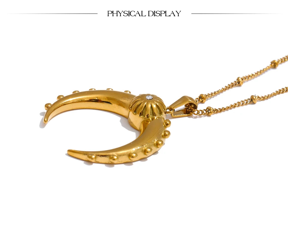Crescent Moon Necklace