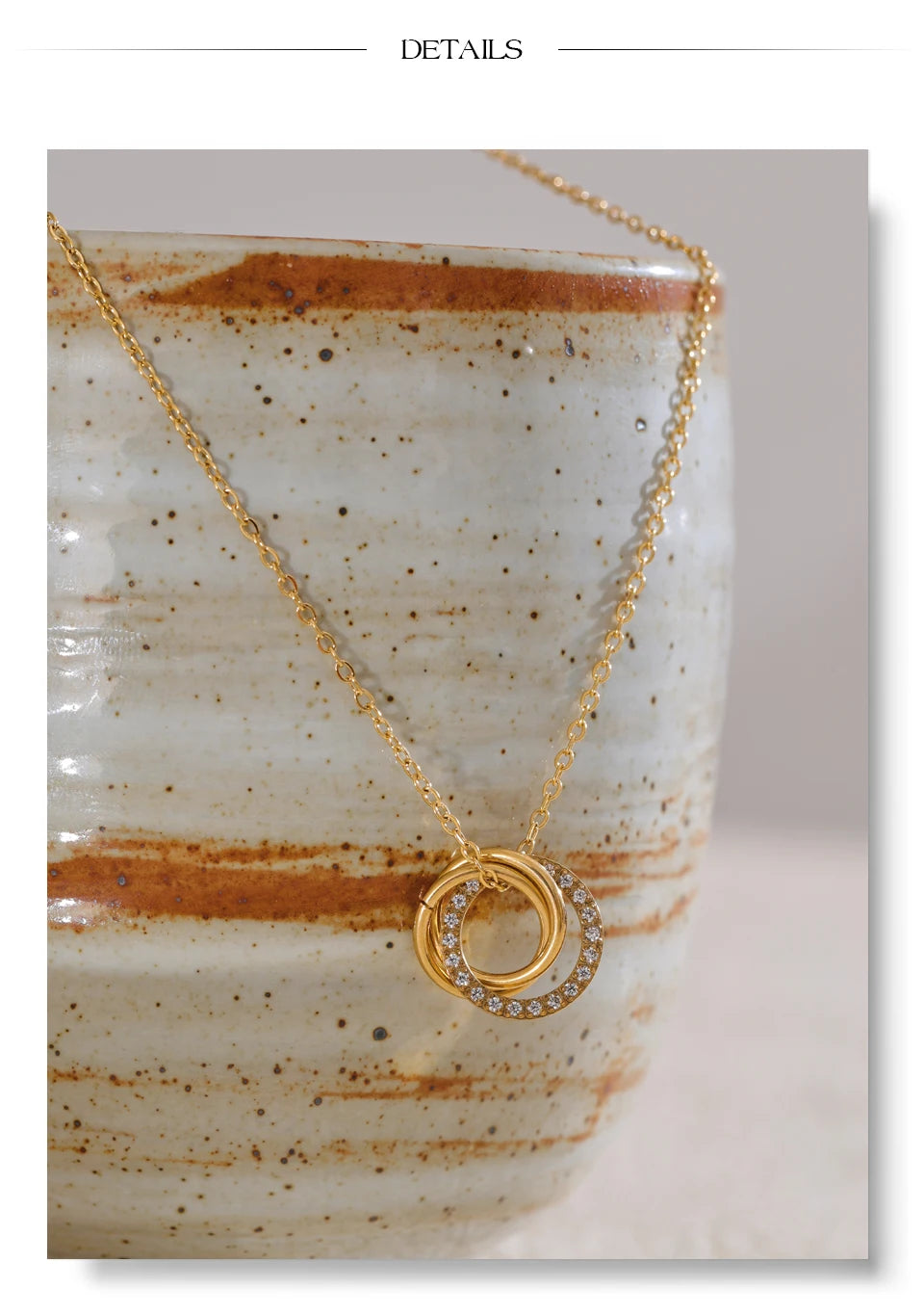Interlocking Circle Pendant