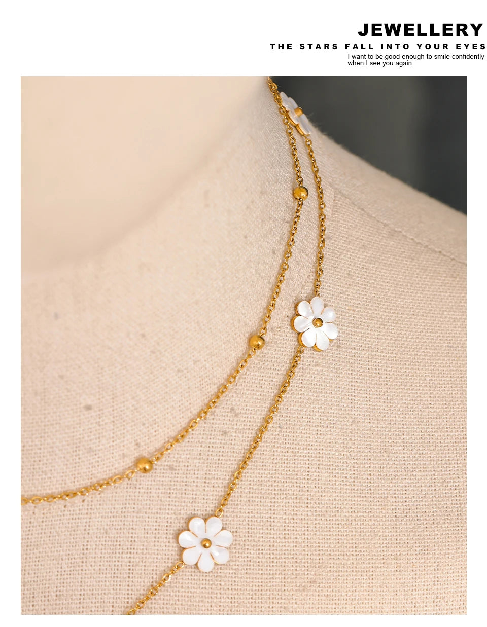 Double Layer Charm Anklet