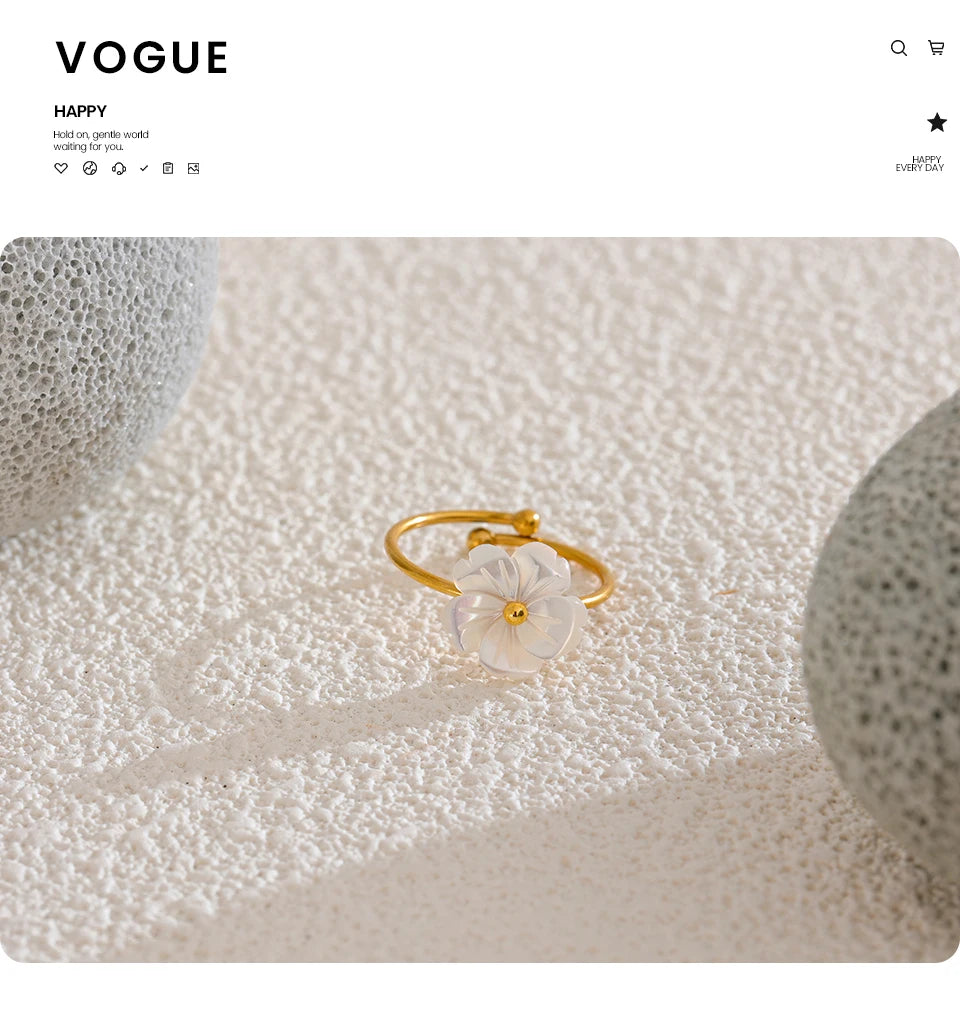 Beautiful Flower Ring