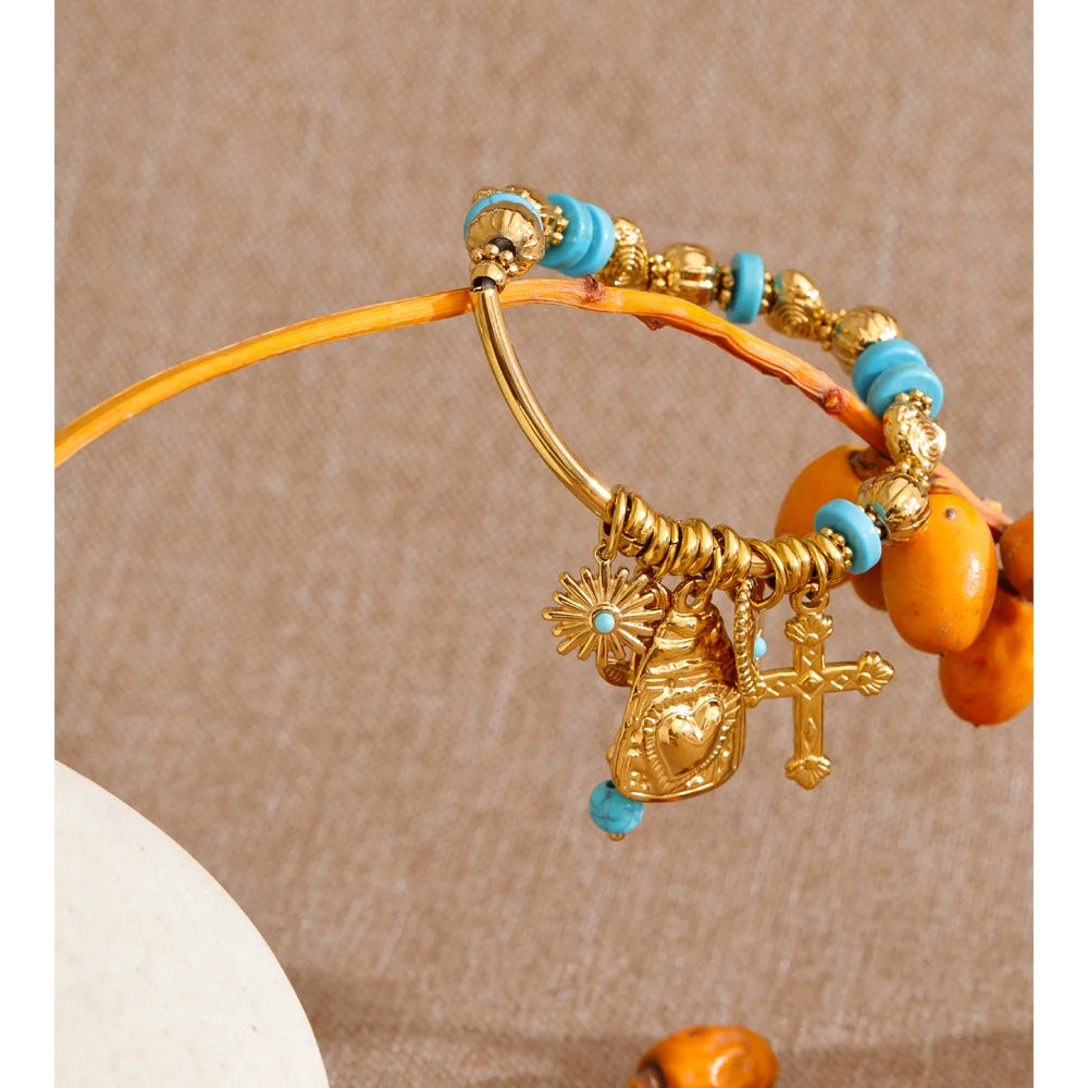 Ocean Blessing Charm Bracelet