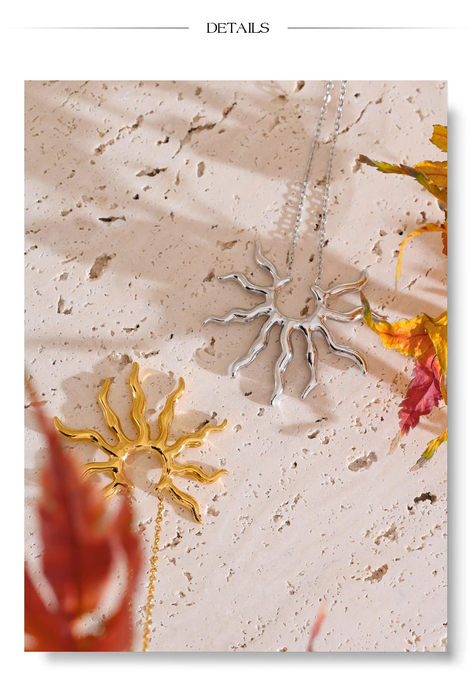 Sun Pendant Necklace
