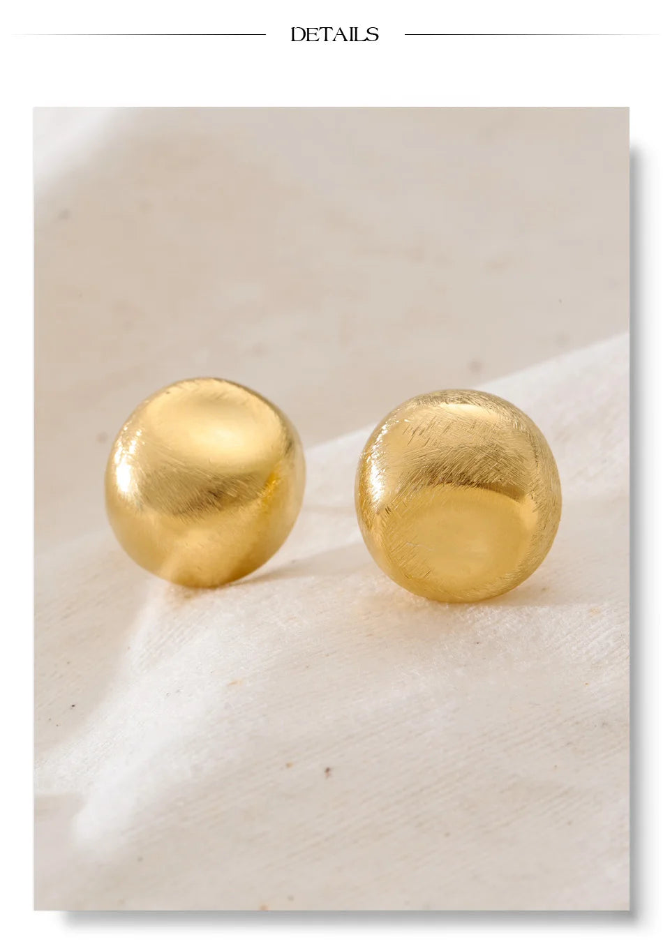 Polished Sphere Studs