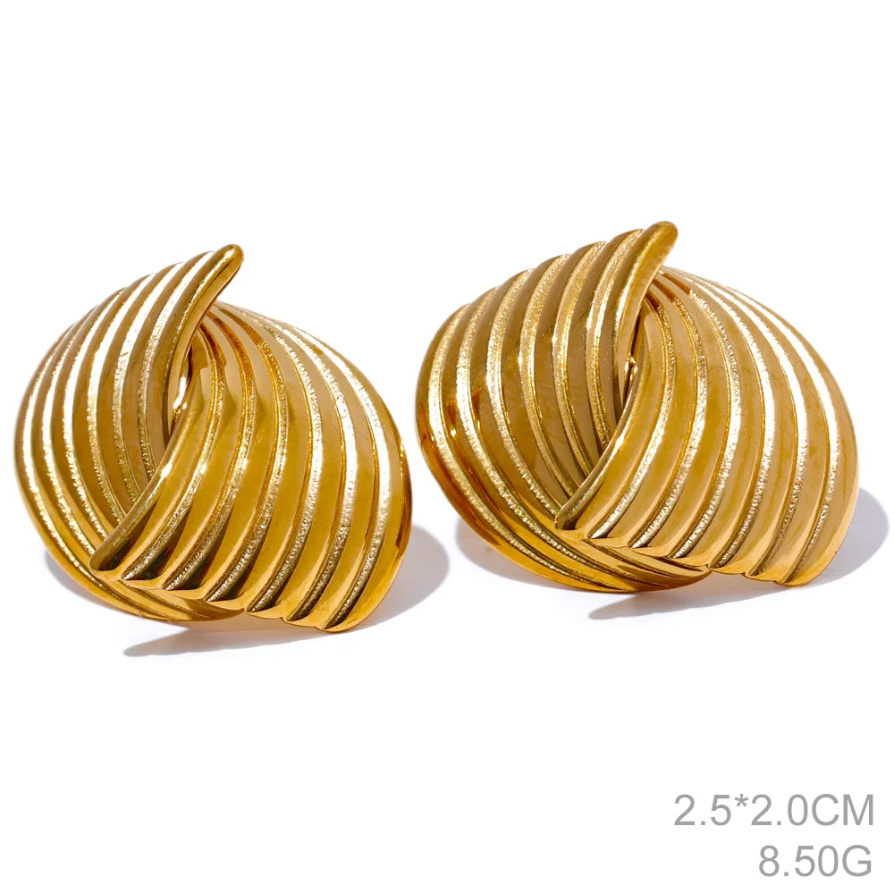 The Shell Luxe Studs