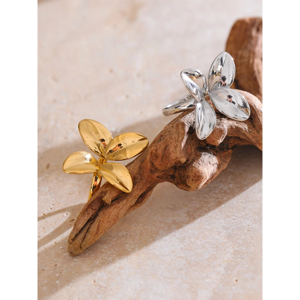 Golden Butterfly Ring