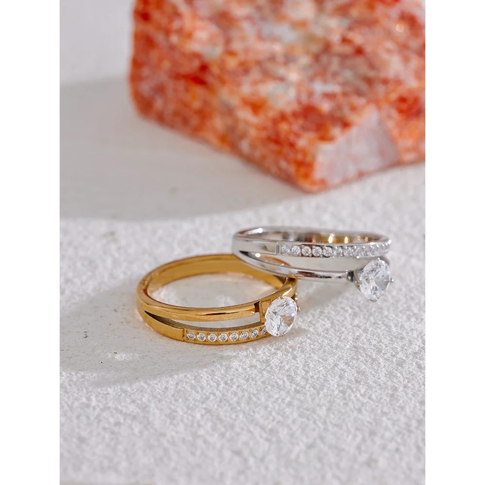 Eternal Shine Solitaire Ring