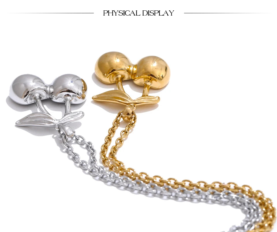 Cherry Charm Jewelry Set