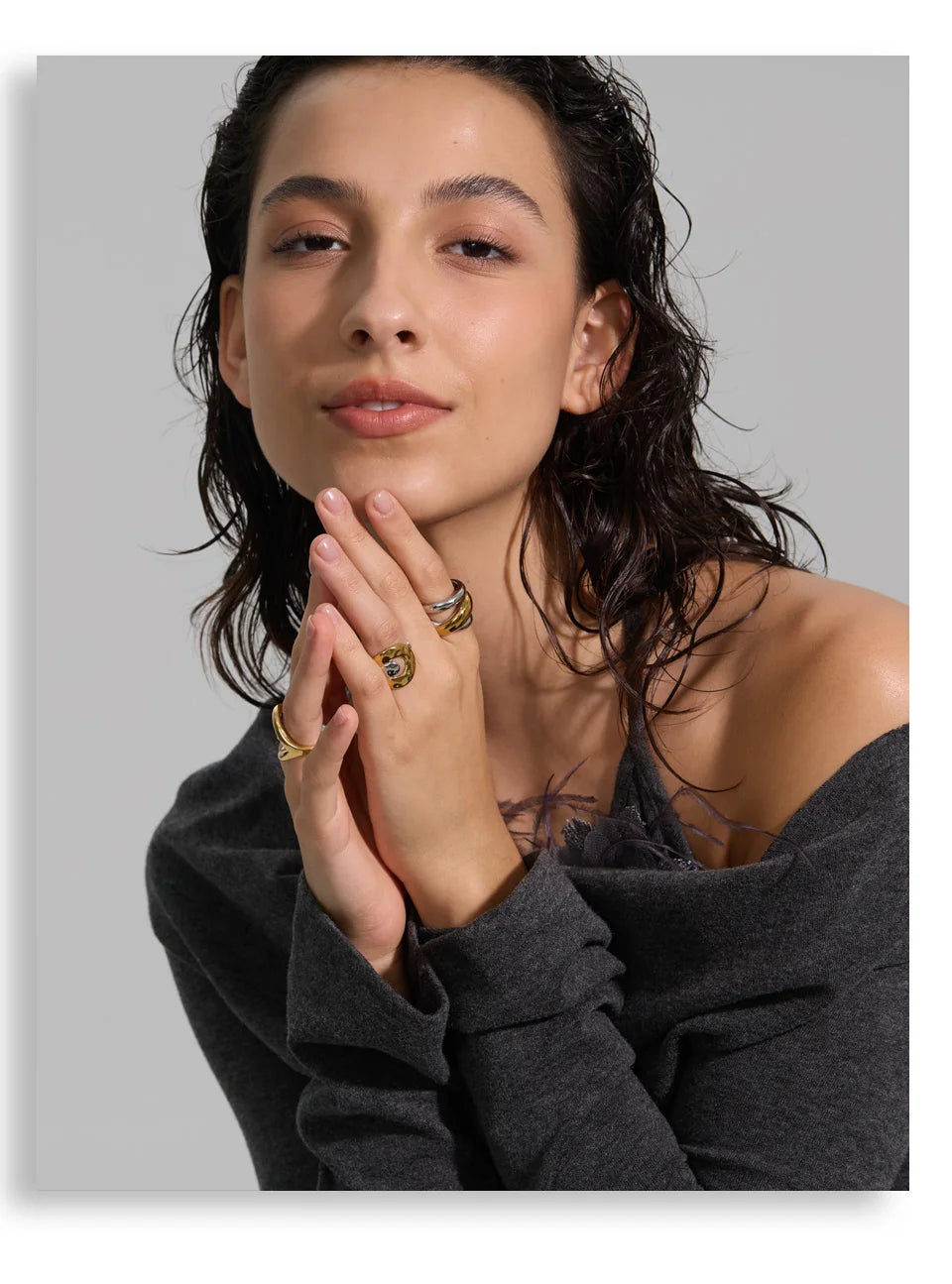 Dual-Tone Sculpt Ring