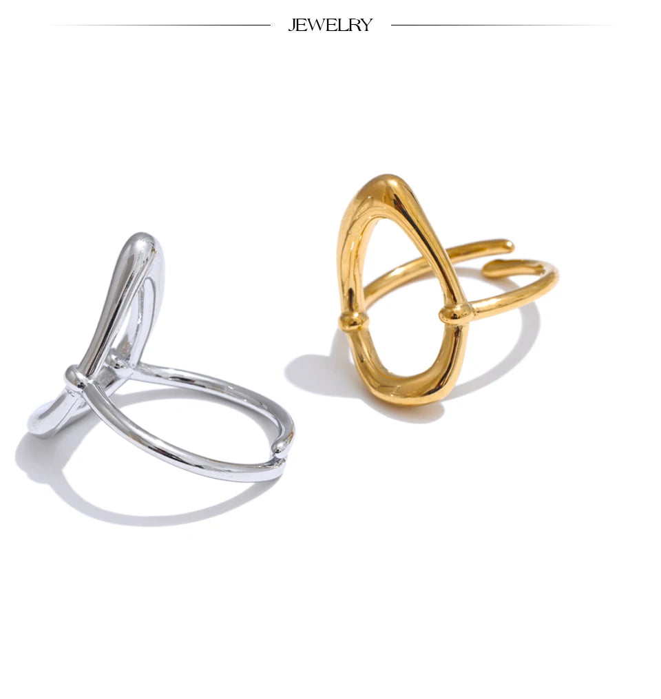Twist Charm Ring