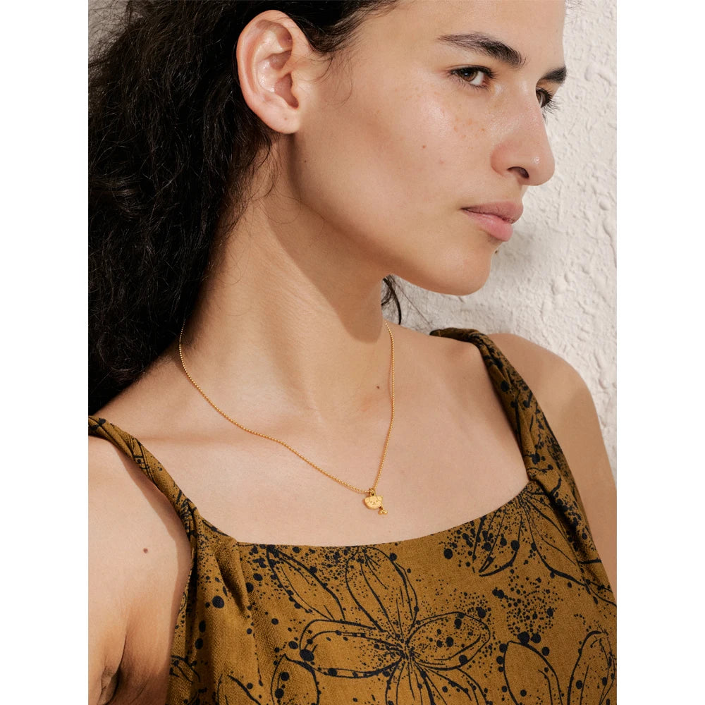 Smiley Charm Necklace