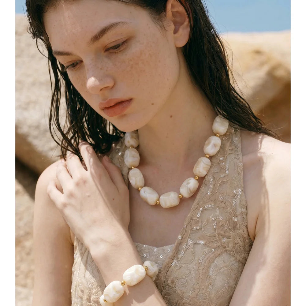 Ivory Pearl Statement SET