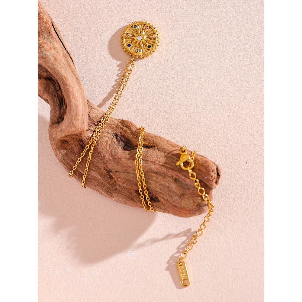 Celestial Medallion Necklace