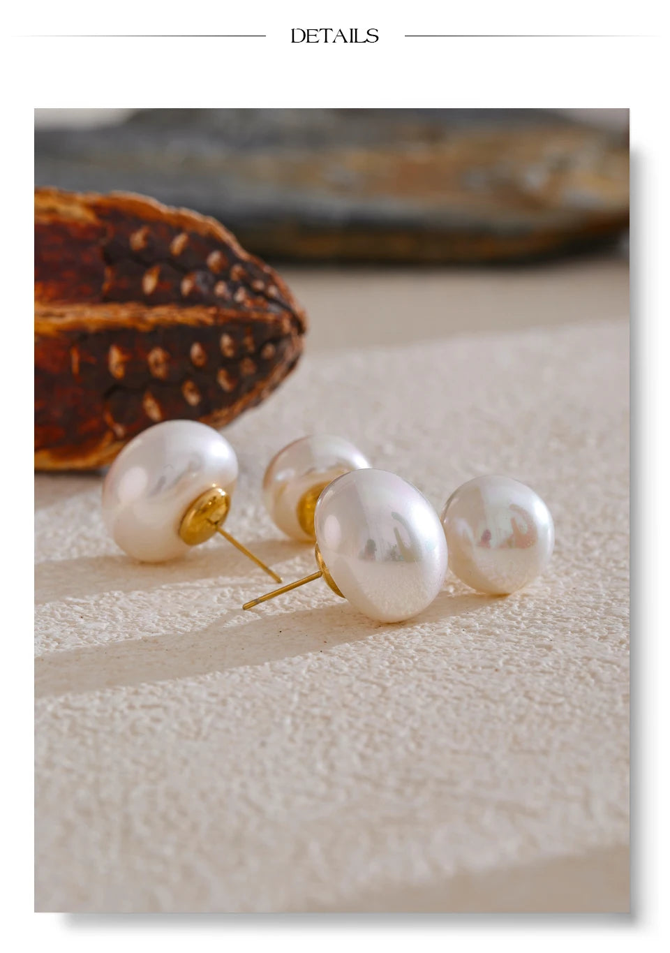 Lustrous Pearl Studs