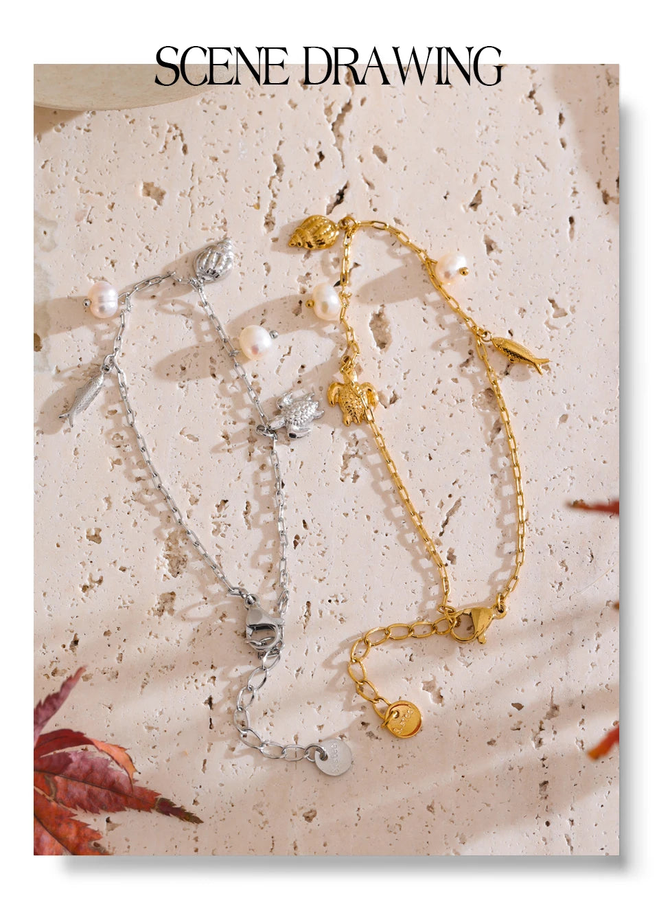 Beach Charm Bracelet