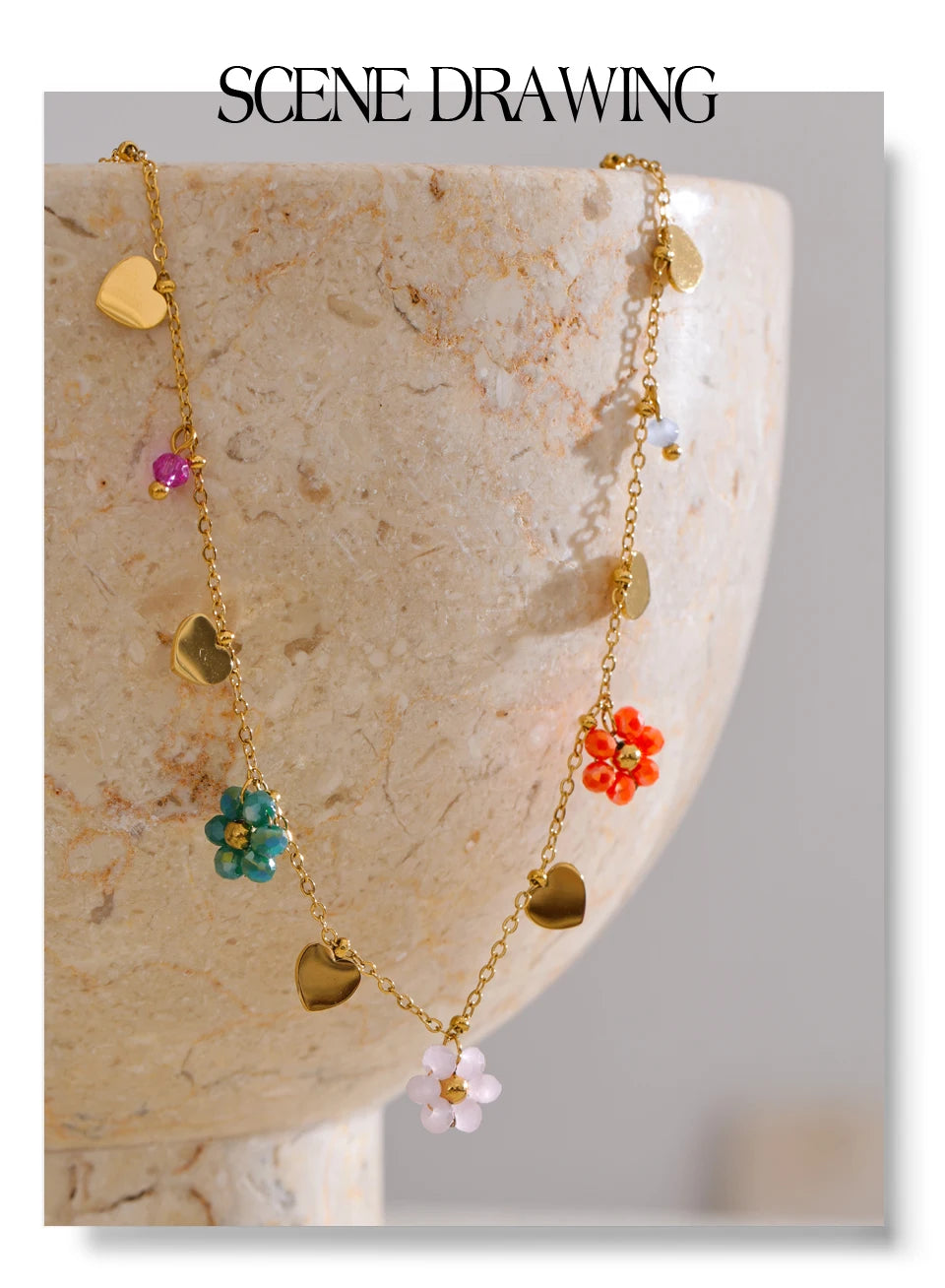 Color Bloom Necklace