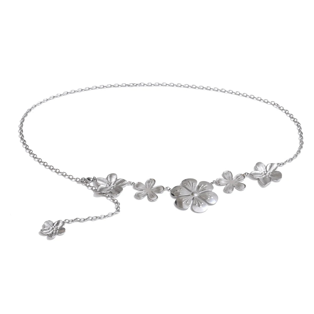 Floral Waist Belly Chain