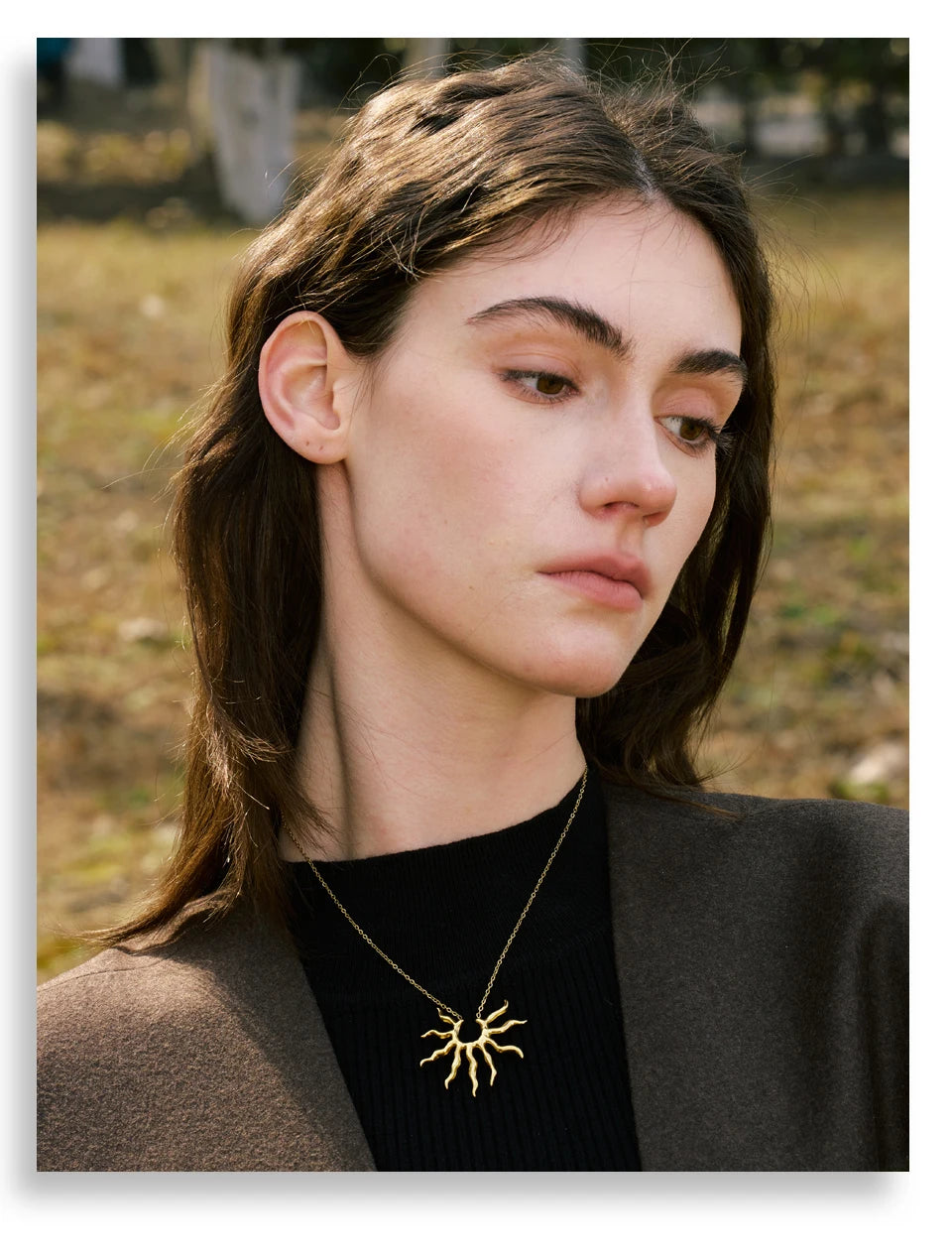 Sun Pendant Necklace