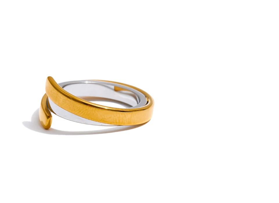 Dual-Tone Open Ring