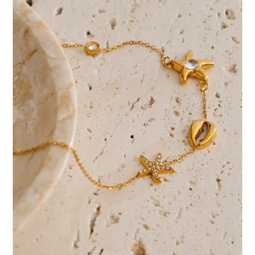 Summer Ocean Charms Necklace