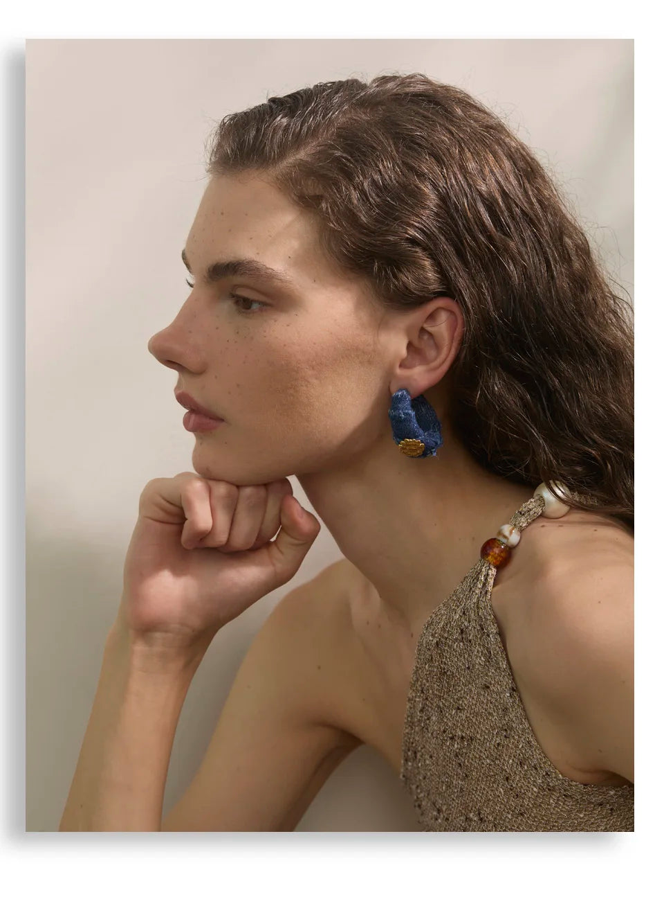 Jeans Earrings