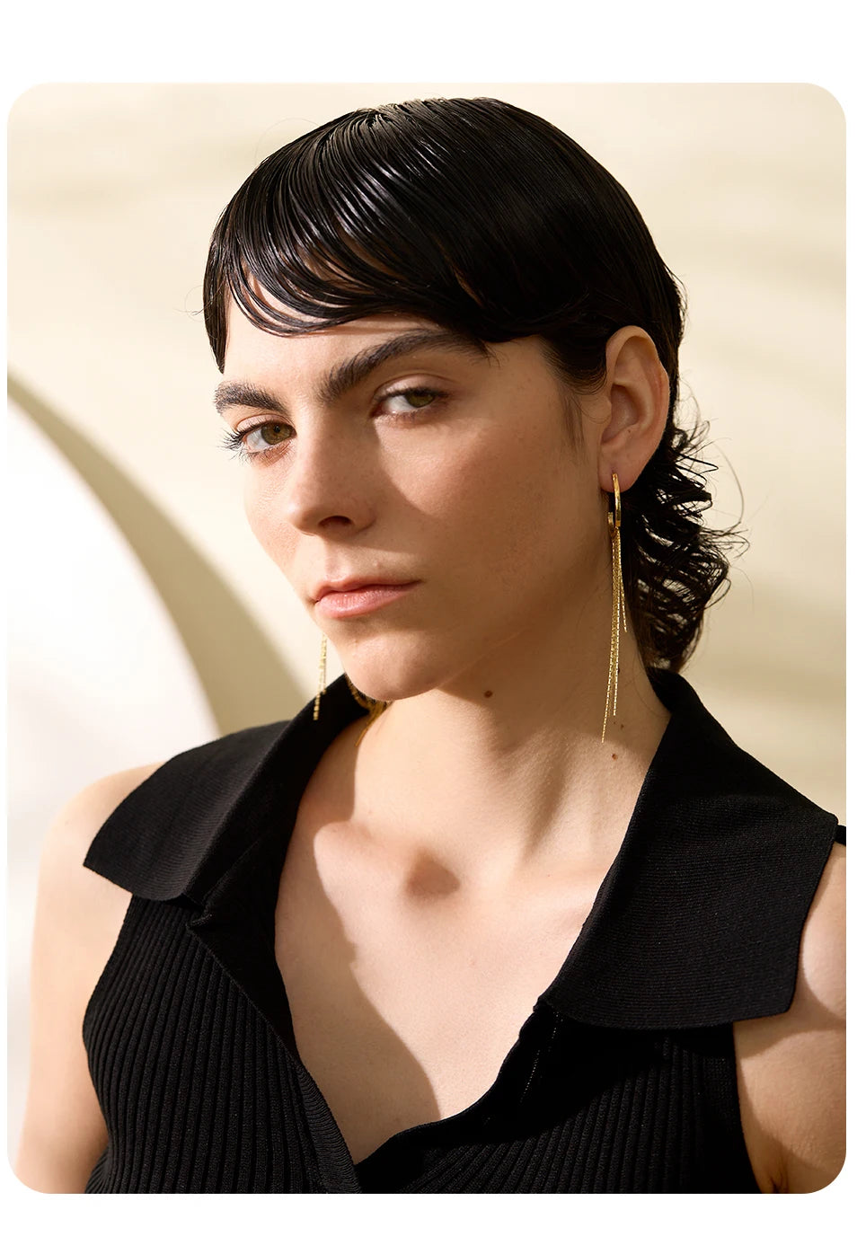 Cascade Chain Earrings