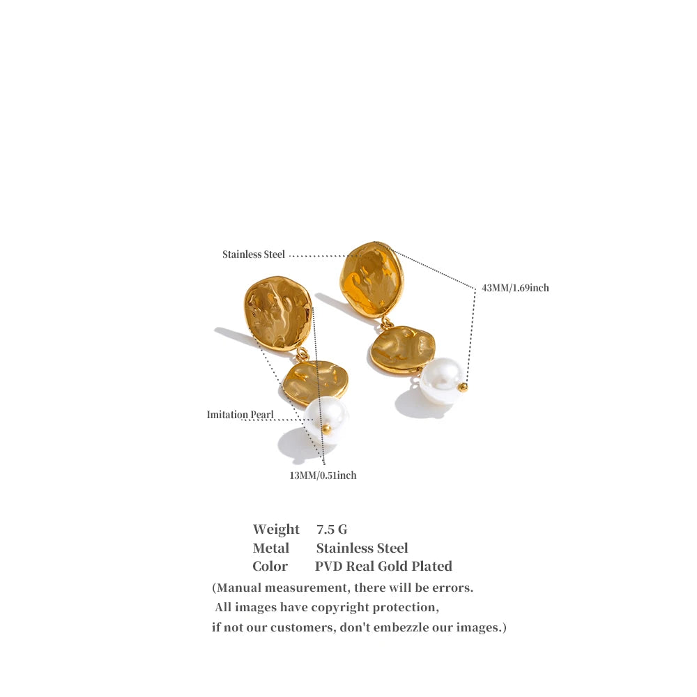Pearl Muse Statement Earrings
