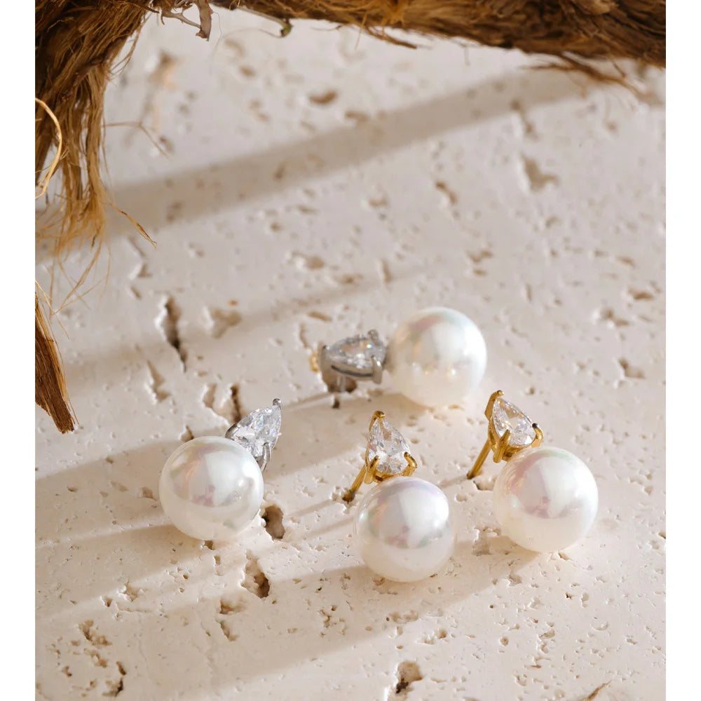 Pearl Drop Earrings