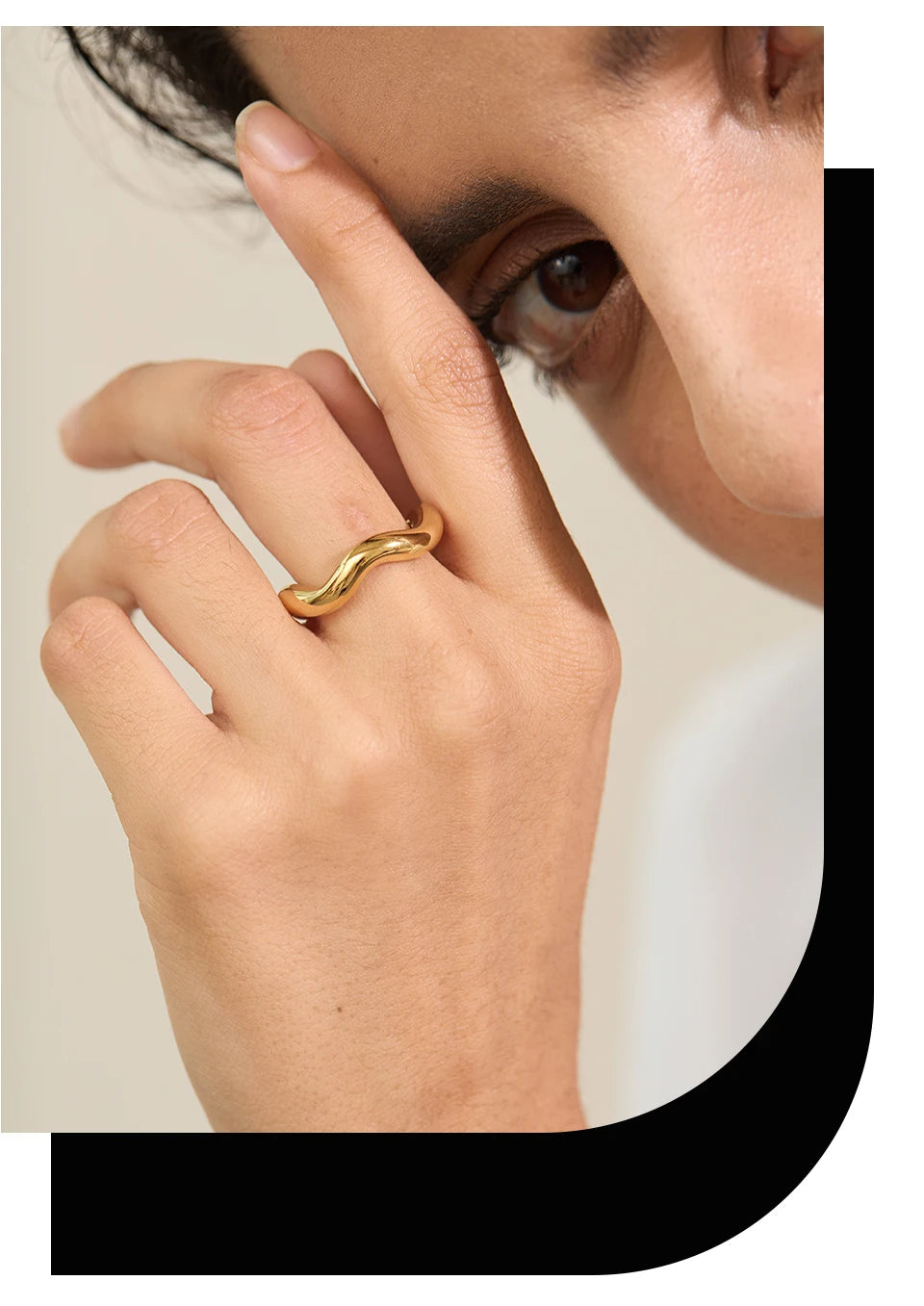 Organic Wave Ring