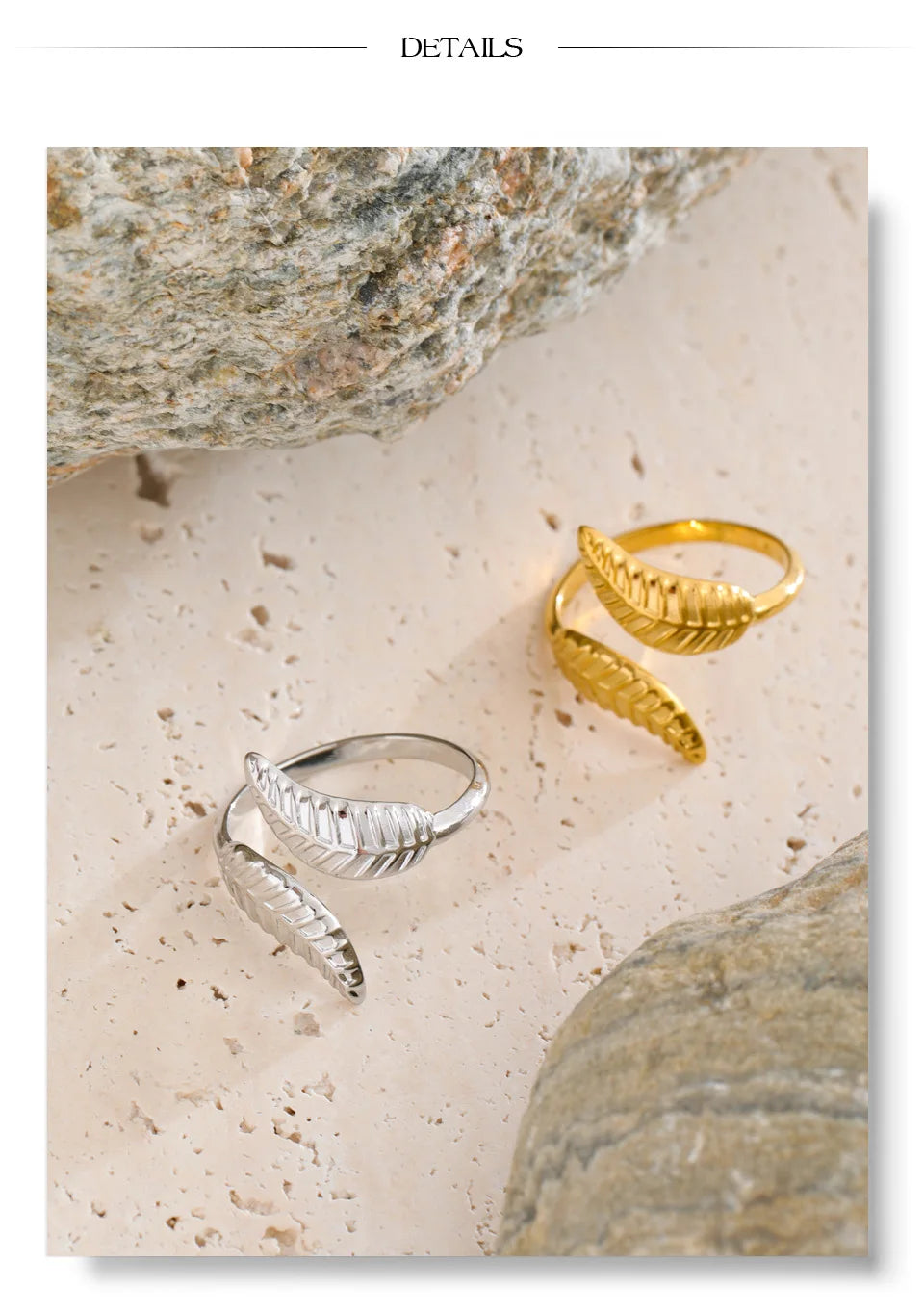 Golden Leaf Ring