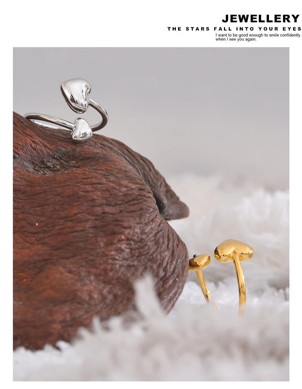 Sculpted Heart Ring