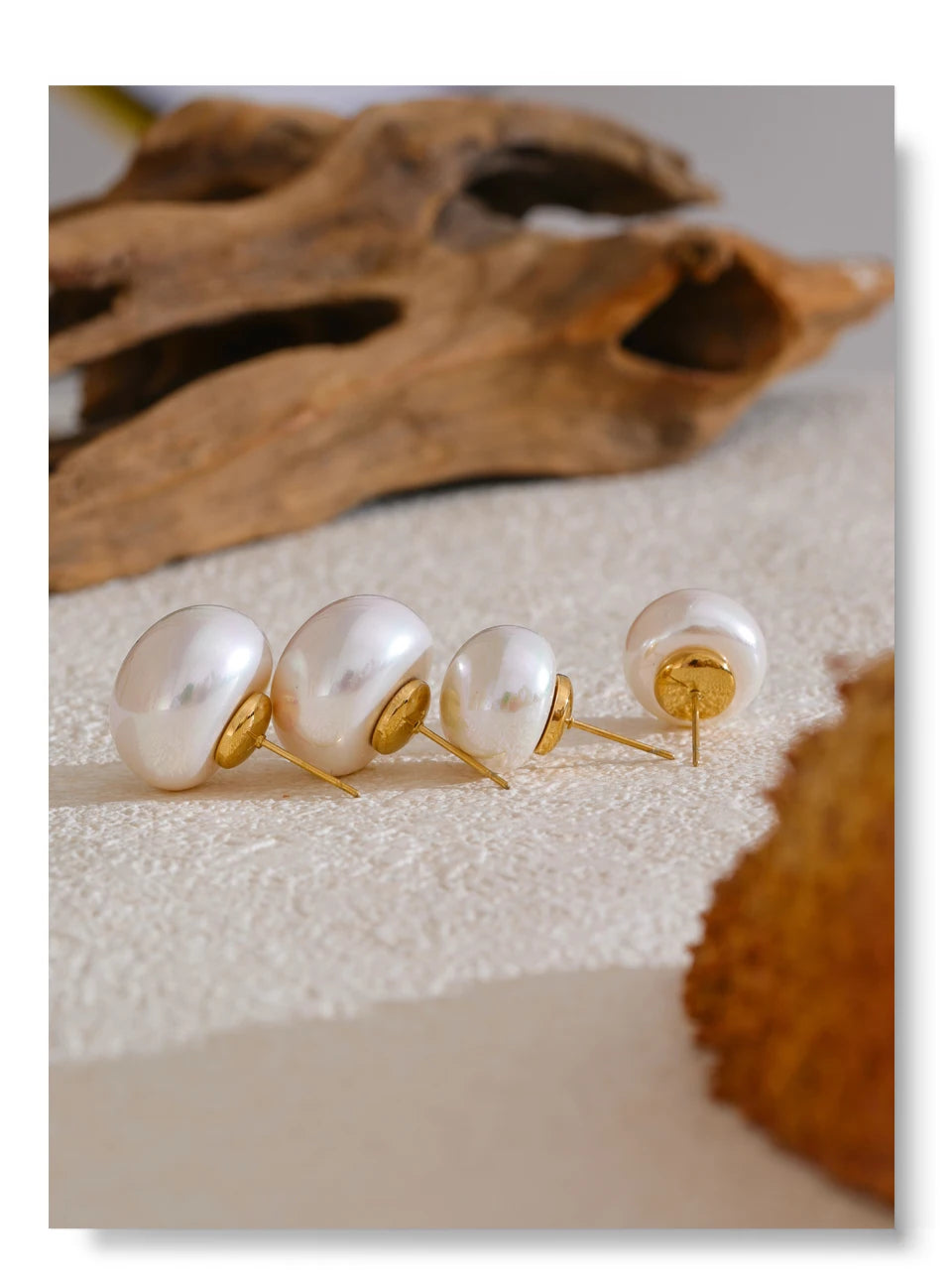 Lustrous Pearl Studs