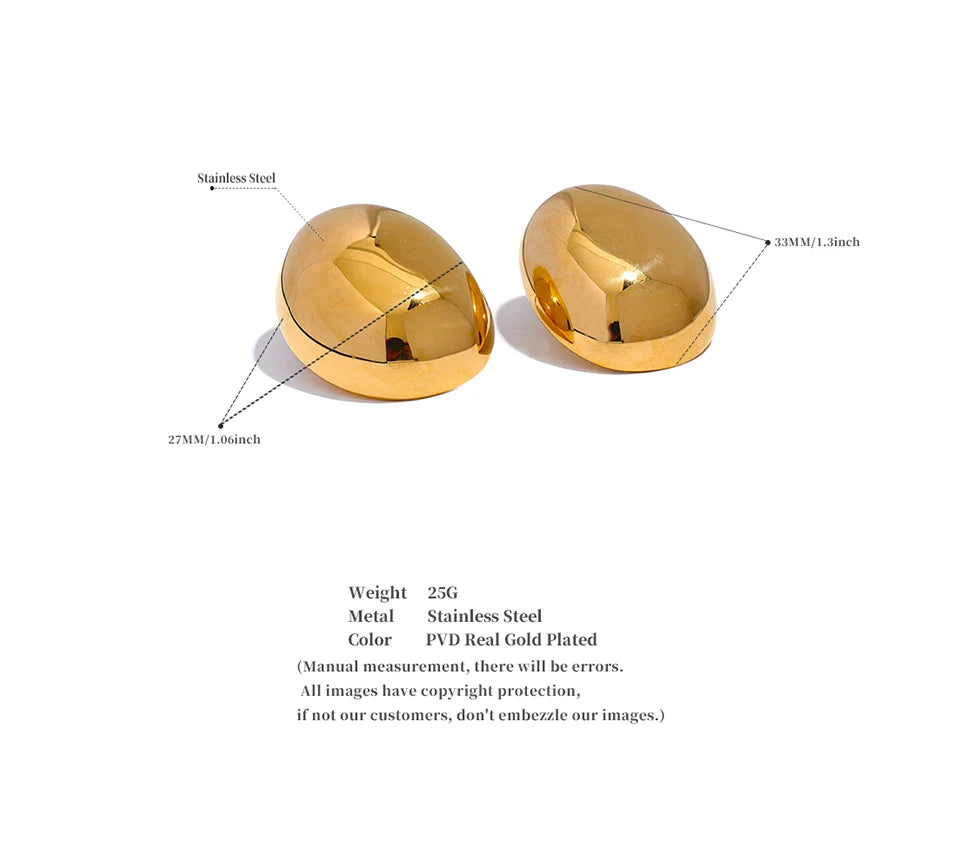 Domed Mini Studs