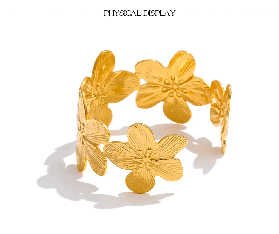 Floral Garden Cuff