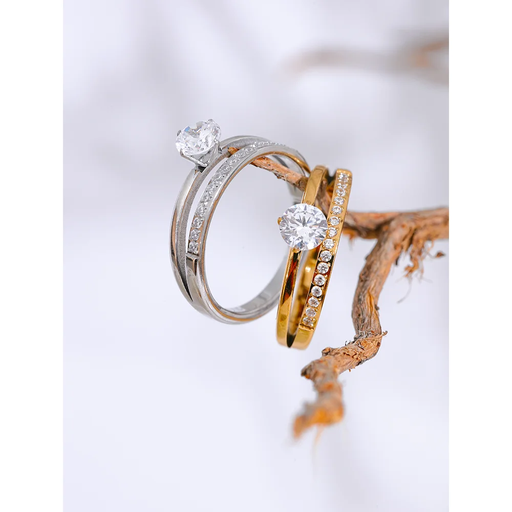 Eternal Shine Solitaire Ring