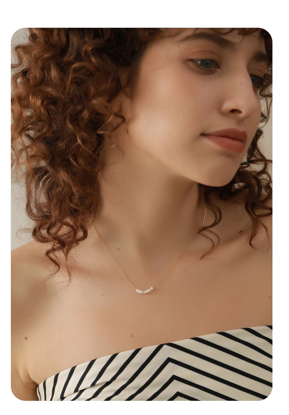 Radiant Freshwater Pearl Pendant Necklace