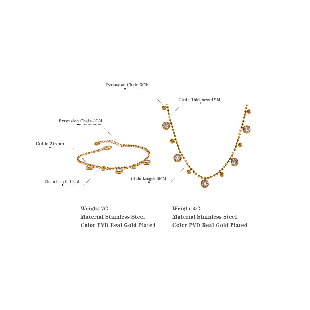 Celestial Drop Necklace