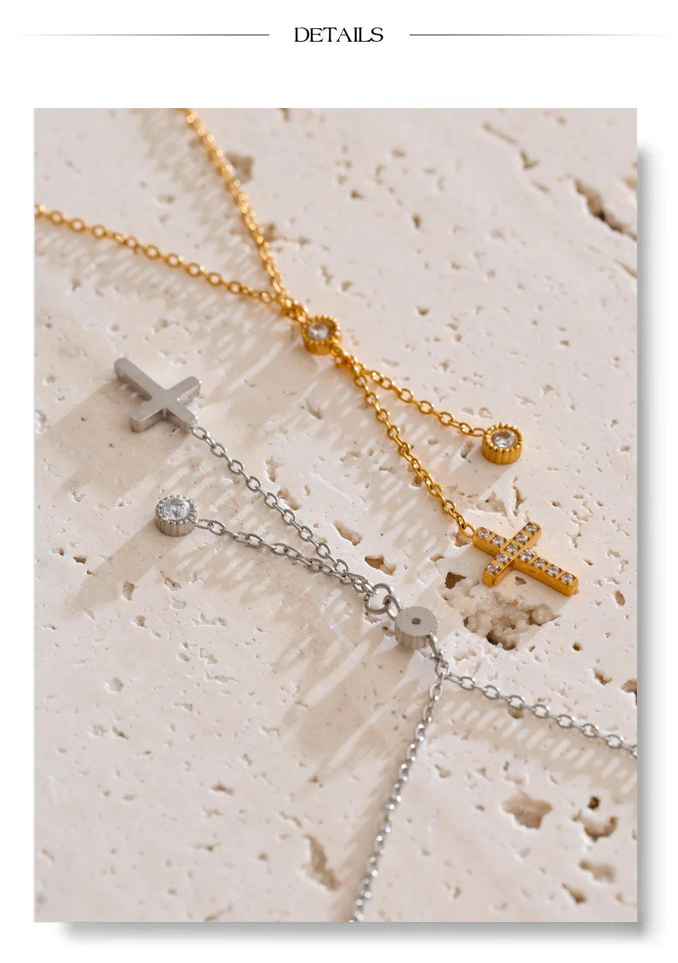 Crystal Classic Cross Pendant