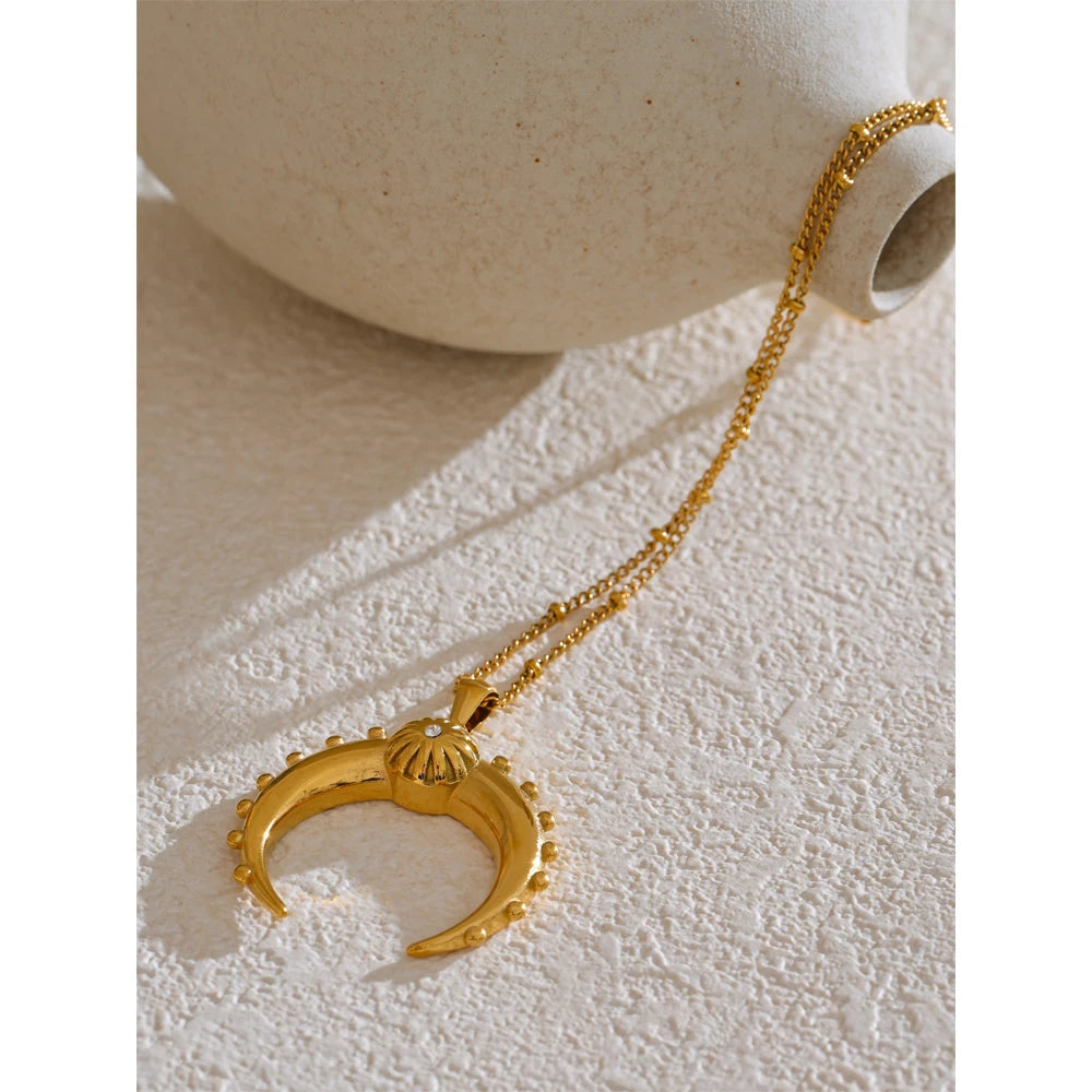 Crescent Moon Necklace